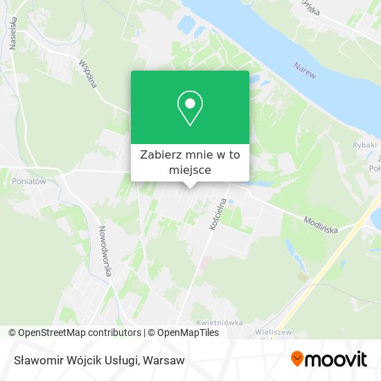 Mapa Sławomir Wójcik Usługi