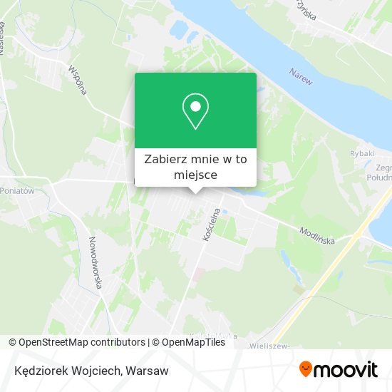 Mapa Kędziorek Wojciech