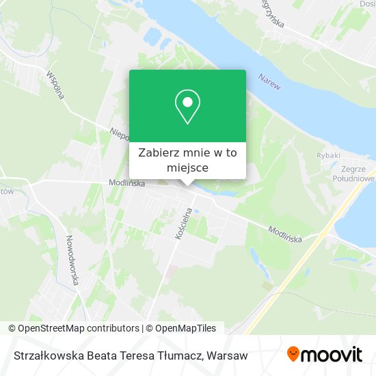 Mapa Strzałkowska Beata Teresa Tłumacz