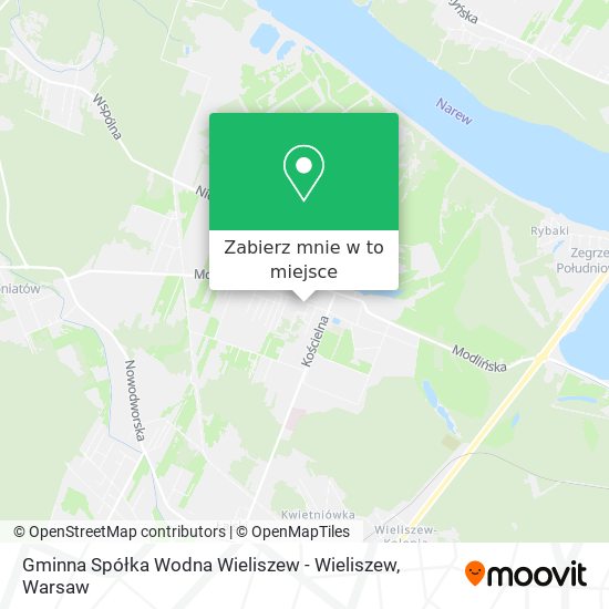 Mapa Gminna Spółka Wodna Wieliszew - Wieliszew