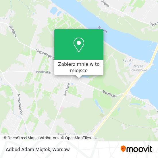 Mapa Adbud Adam Miętek