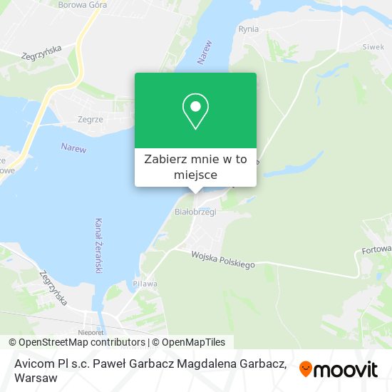 Mapa Avicom Pl s.c. Paweł Garbacz Magdalena Garbacz