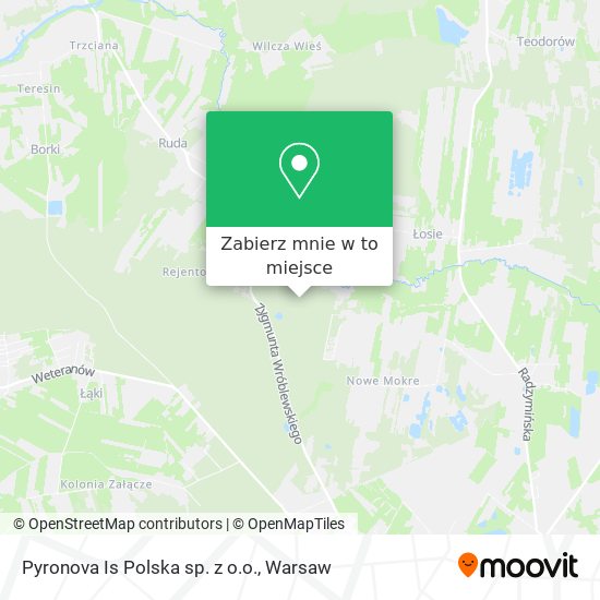 Mapa Pyronova Is Polska sp. z o.o.