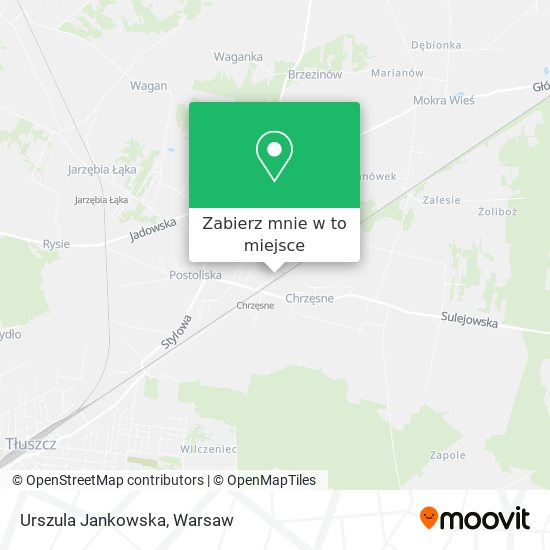 Mapa Urszula Jankowska