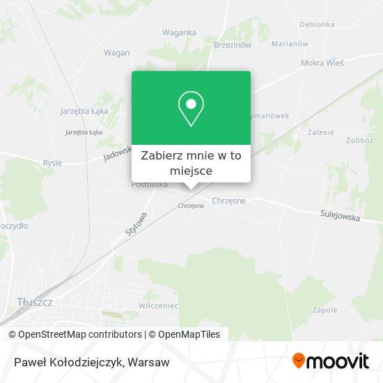 Mapa Paweł Kołodziejczyk