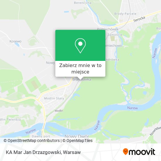 Mapa KA Mar Jan Drzazgowski