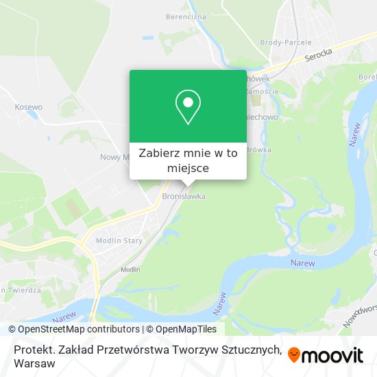 Mapa Protekt. Zakład Przetwórstwa Tworzyw Sztucznych