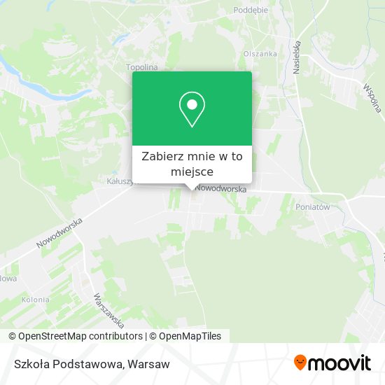 Mapa Szkoła Podstawowa