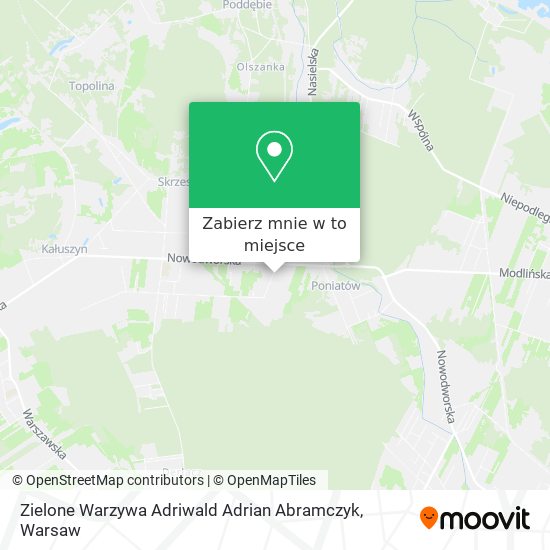 Mapa Zielone Warzywa Adriwald Adrian Abramczyk