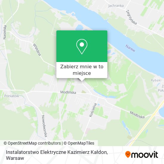 Mapa Instalatorstwo Elektryczne Kazimierz Kałdon