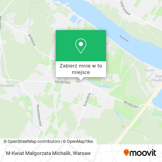 Mapa M-Kwiat Małgorzata Michalik