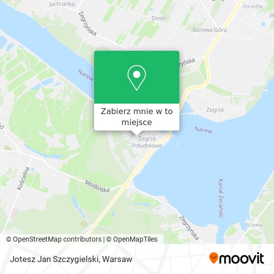 Mapa Jotesz Jan Szczygielski