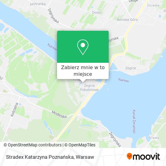 Mapa Stradex Katarzyna Poznańska