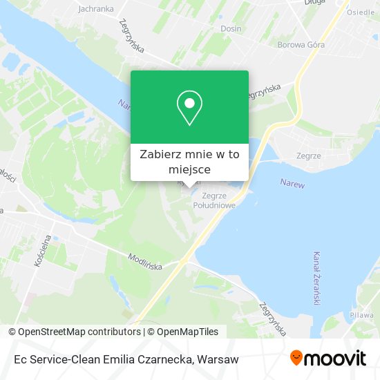 Mapa Ec Service-Clean Emilia Czarnecka