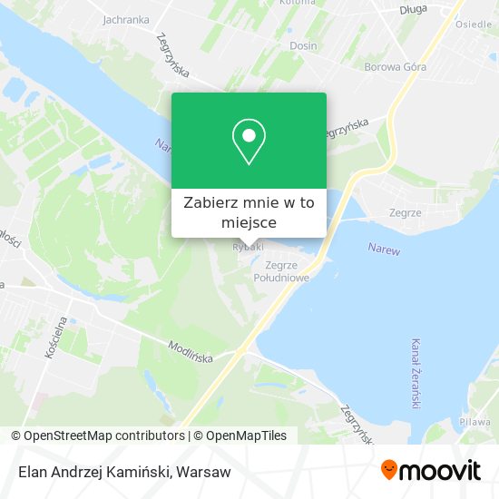 Mapa Elan Andrzej Kamiński