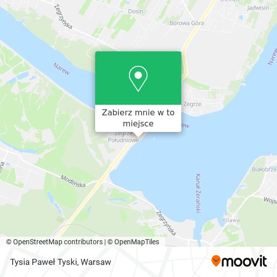 Mapa Tysia Paweł Tyski