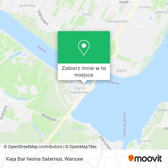 Mapa Keja Bar Iwona Saternus