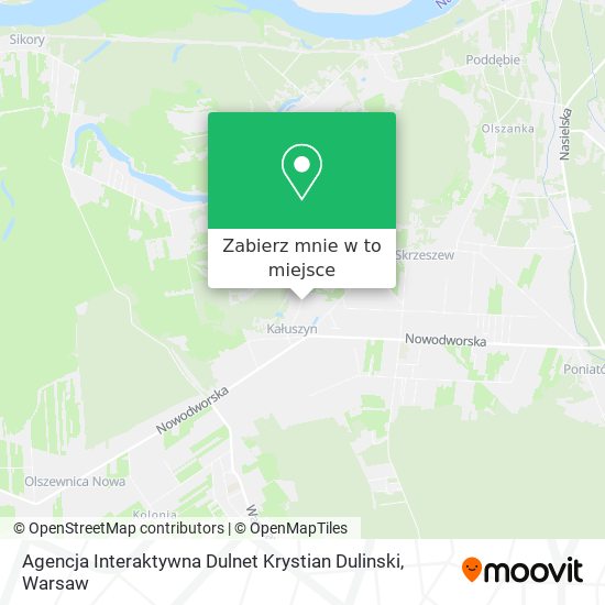 Mapa Agencja Interaktywna Dulnet Krystian Dulinski