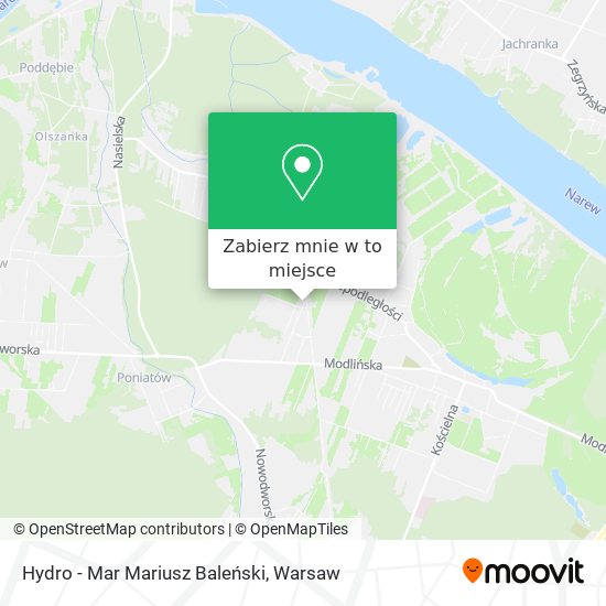 Mapa Hydro - Mar Mariusz Baleński