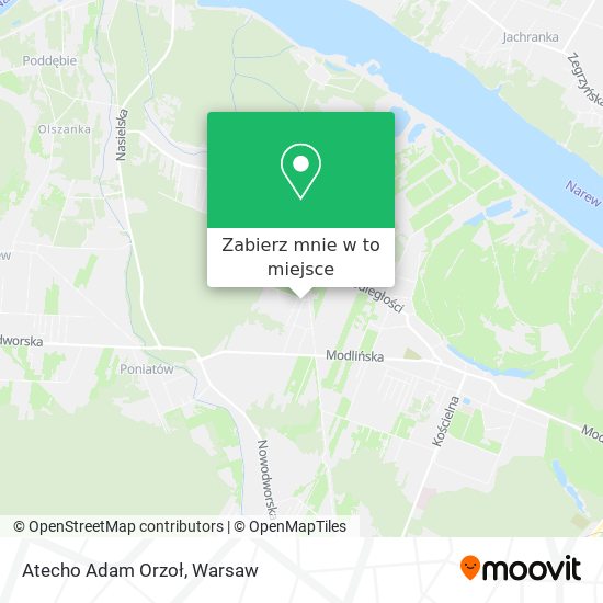 Mapa Atecho Adam Orzoł