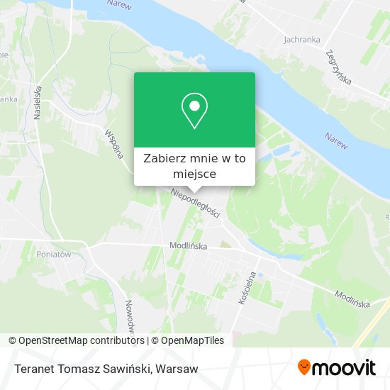 Mapa Teranet Tomasz Sawiński