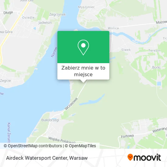 Mapa Airdeck Watersport Center