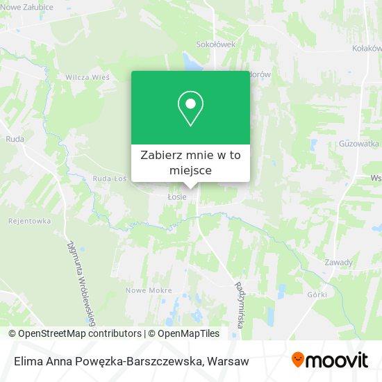 Mapa Elima Anna Powęzka-Barszczewska