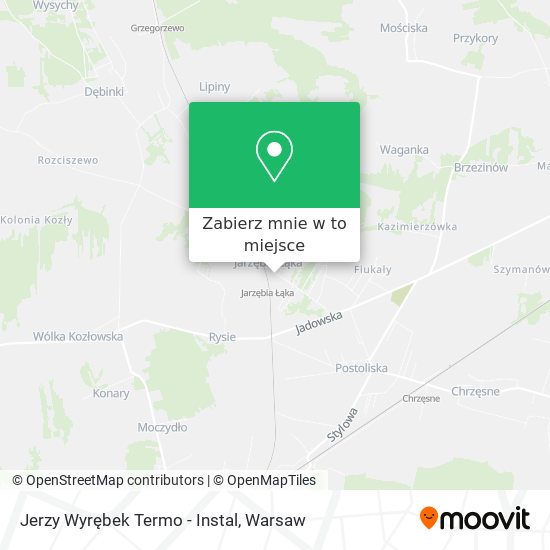 Mapa Jerzy Wyrębek Termo - Instal