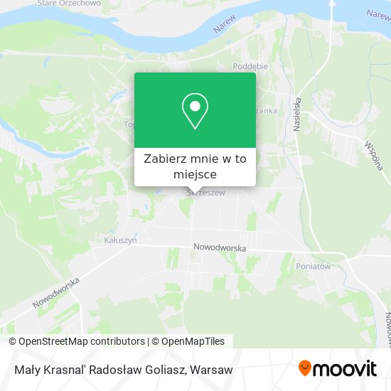 Mapa Mały Krasnal' Radosław Goliasz