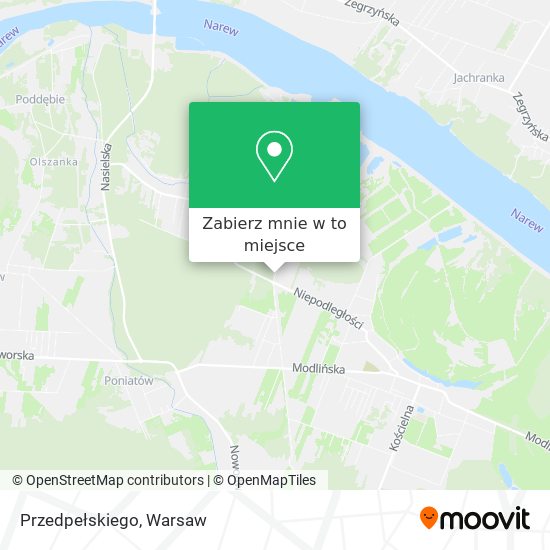 Mapa Przedpełskiego