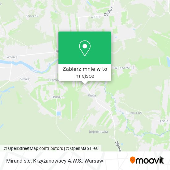 Mapa Mirand s.c. Krzyżanowscy A.W.S.