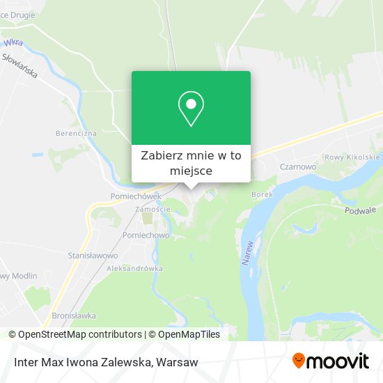 Mapa Inter Max Iwona Zalewska