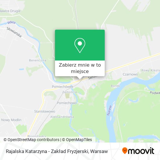 Mapa Rajalska Katarzyna - Zakład Fryzjerski