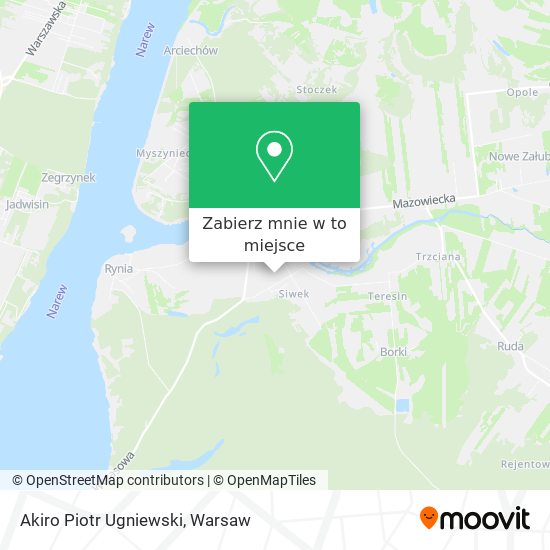 Mapa Akiro Piotr Ugniewski