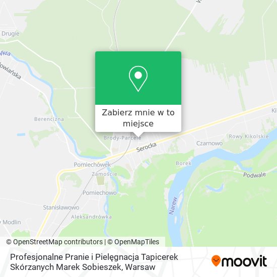 Mapa Profesjonalne Pranie i Pielęgnacja Tapicerek Skórzanych Marek Sobieszek