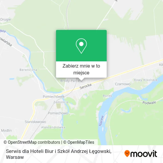 Mapa Serwis dla Hoteli Biur i Szkół Andrzej Łęgowski