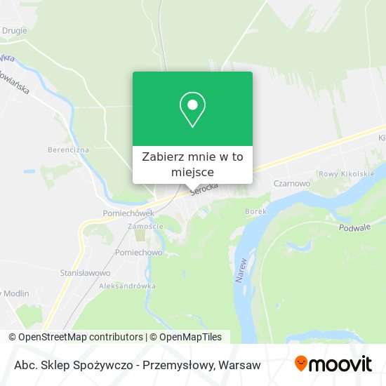 Mapa Abc. Sklep Spożywczo - Przemysłowy