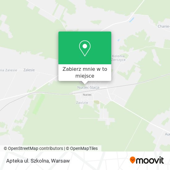 Mapa Apteka ul. Szkolna