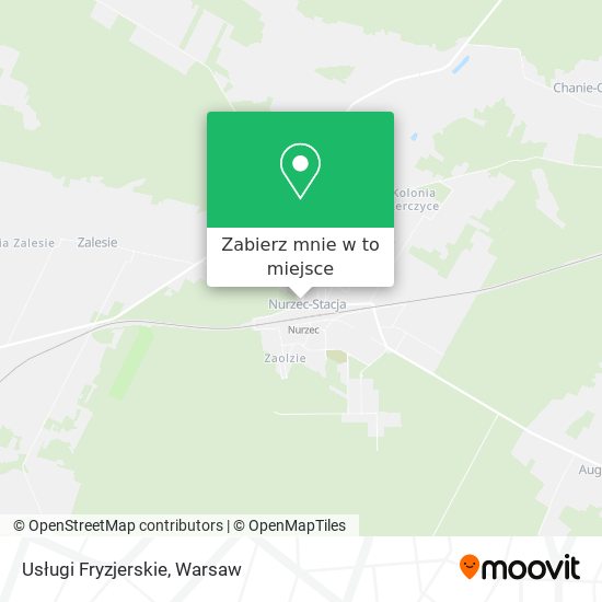 Mapa Usługi Fryzjerskie