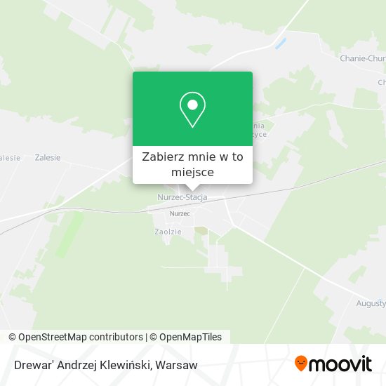 Mapa Drewar' Andrzej Klewiński