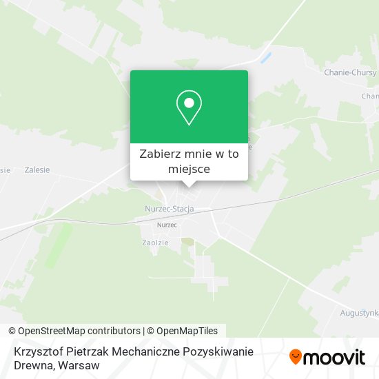 Mapa Krzysztof Pietrzak Mechaniczne Pozyskiwanie Drewna