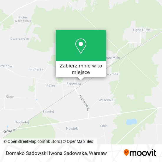 Mapa Domako Sadowski Iwona Sadowska