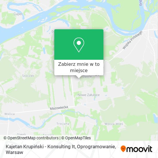 Mapa Kajetan Krupiński - Konsulting It, Oprogramowanie