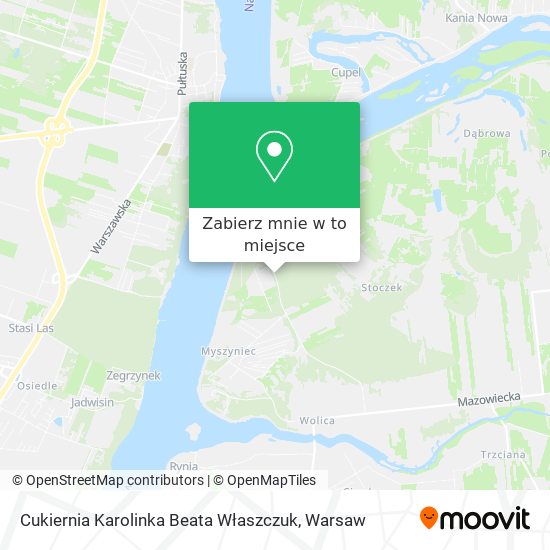 Mapa Cukiernia Karolinka Beata Właszczuk