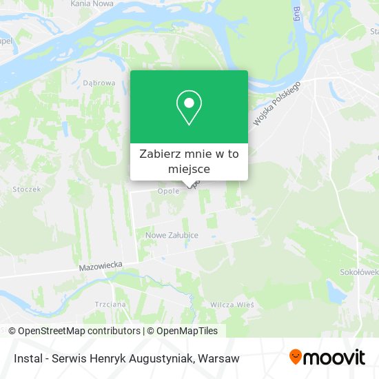 Mapa Instal - Serwis Henryk Augustyniak