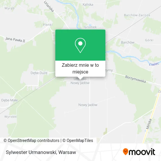 Mapa Sylwester Urmanowski