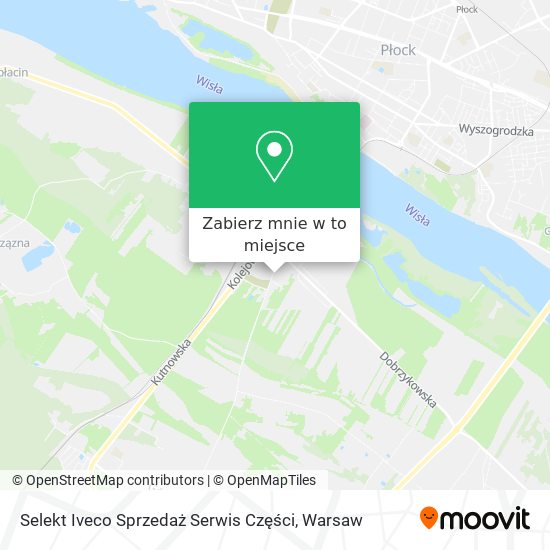 Mapa Selekt Iveco Sprzedaż Serwis Części