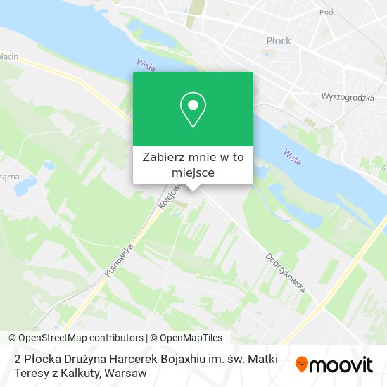 Mapa 2 Płocka Drużyna Harcerek Bojaxhiu im. św. Matki Teresy z Kalkuty