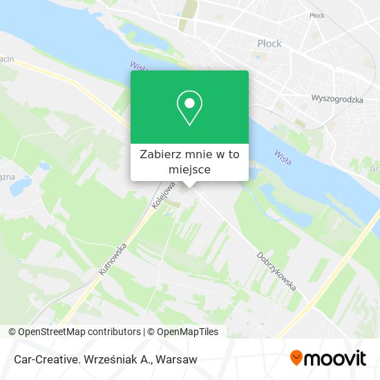 Mapa Car-Creative. Wrześniak A.