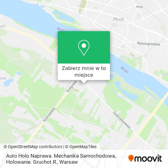 Mapa Auto Holo Naprawa. Mechanika Samochodowa, Holowanie. Gruchot R.